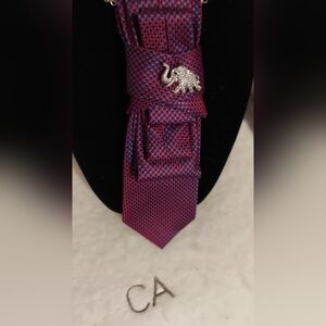 Elegant Purple Fashion Tie